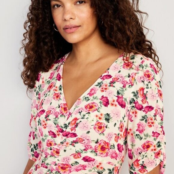 NWT Old Navy spring floral dress / XS - Picture 2 of 8